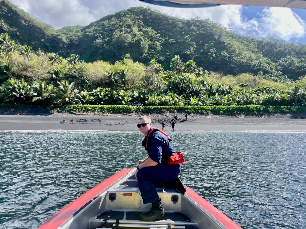 USCGC Myrtle Hazard supports communities in CNMI