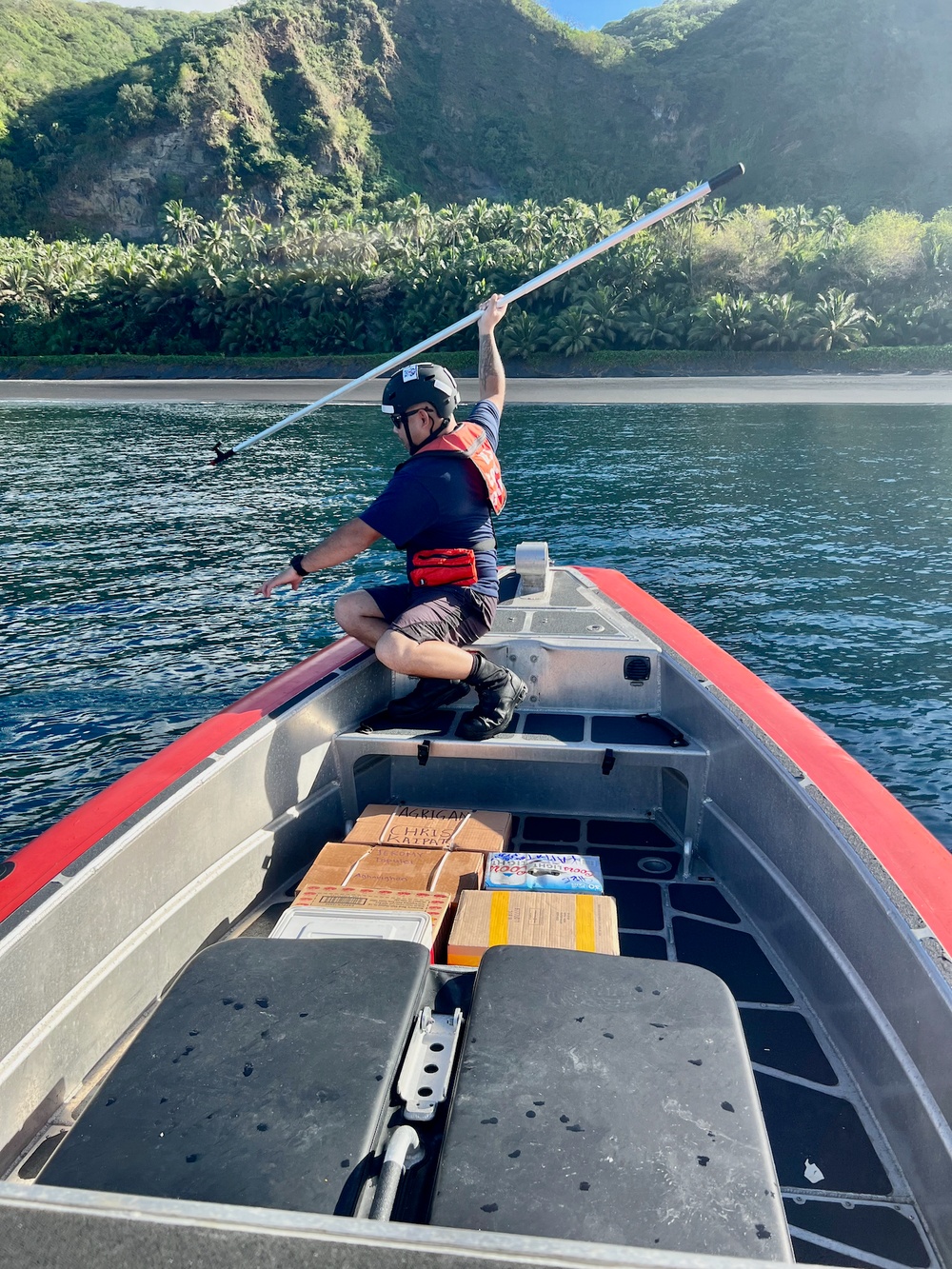 USCGC Myrtle Hazard supports communities in CNMI