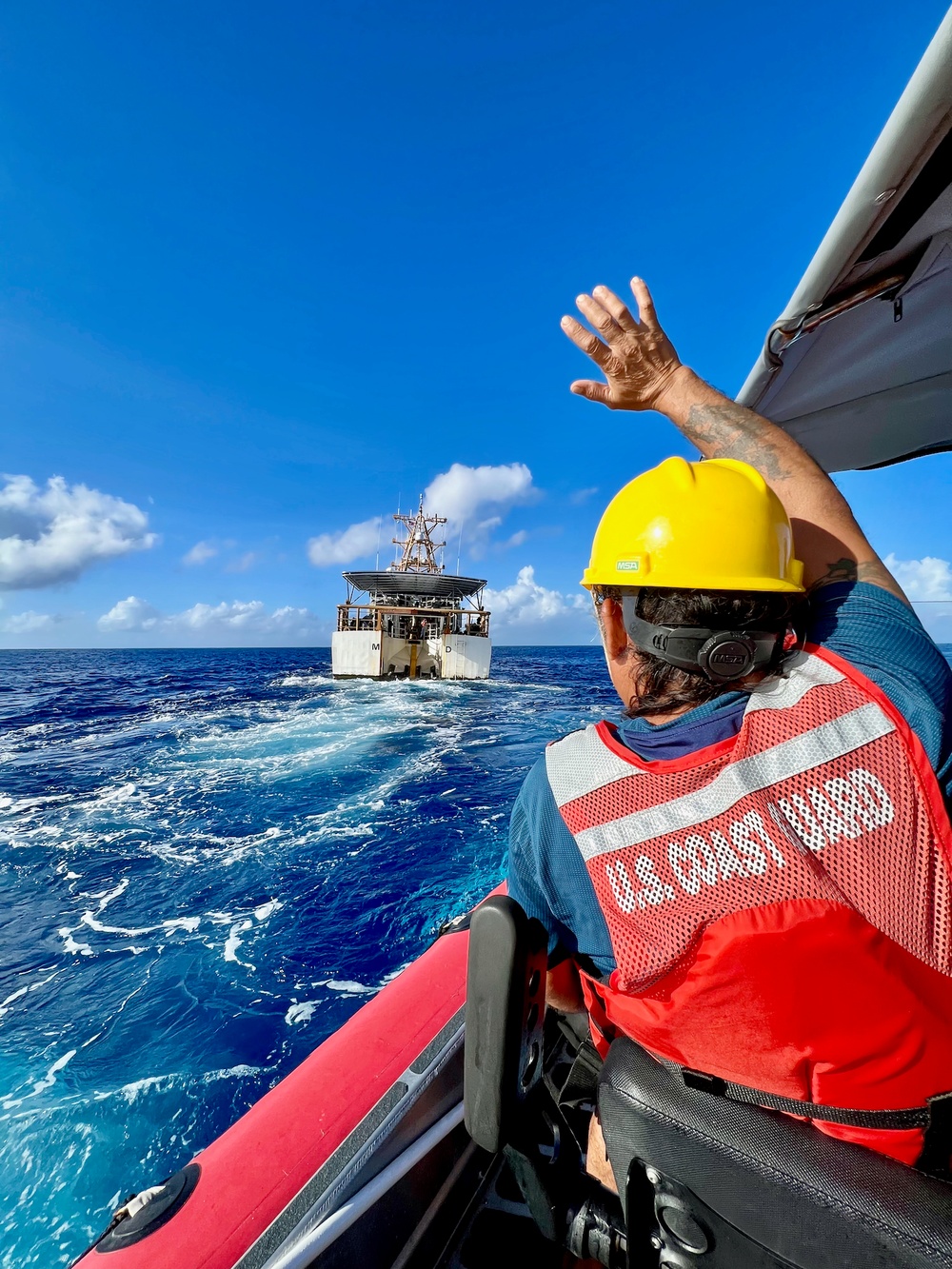 USCGC Myrtle Hazard supports communities in CNMI