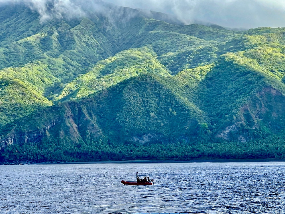 USCGC Myrtle Hazard supports communities in CNMI