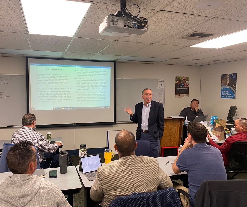 NMCSD leadership tackles key issues at off-site meeting