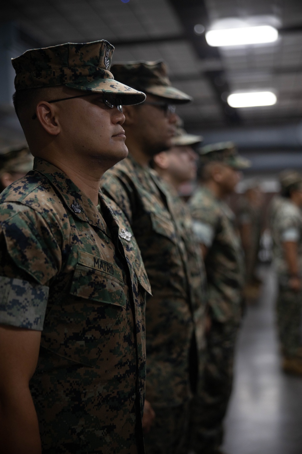 Dress for Success: 3rd Medical Battalion Conducts Uniform Inspection at MCBH