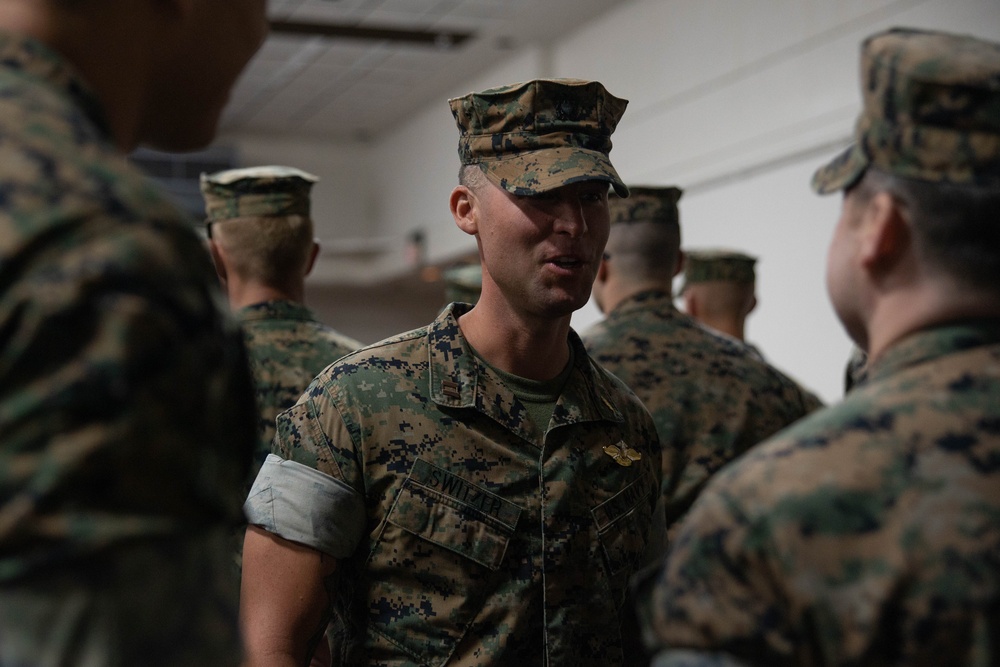 Dress for Success: 3rd Medical Battalion Conducts Uniform Inspection at MCBH