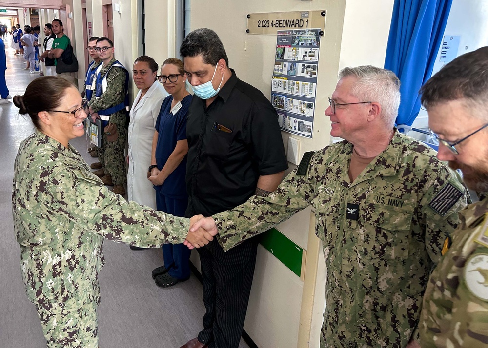 Pacific Partnership 2023: Vaiola Hospital Evacuation Exercise