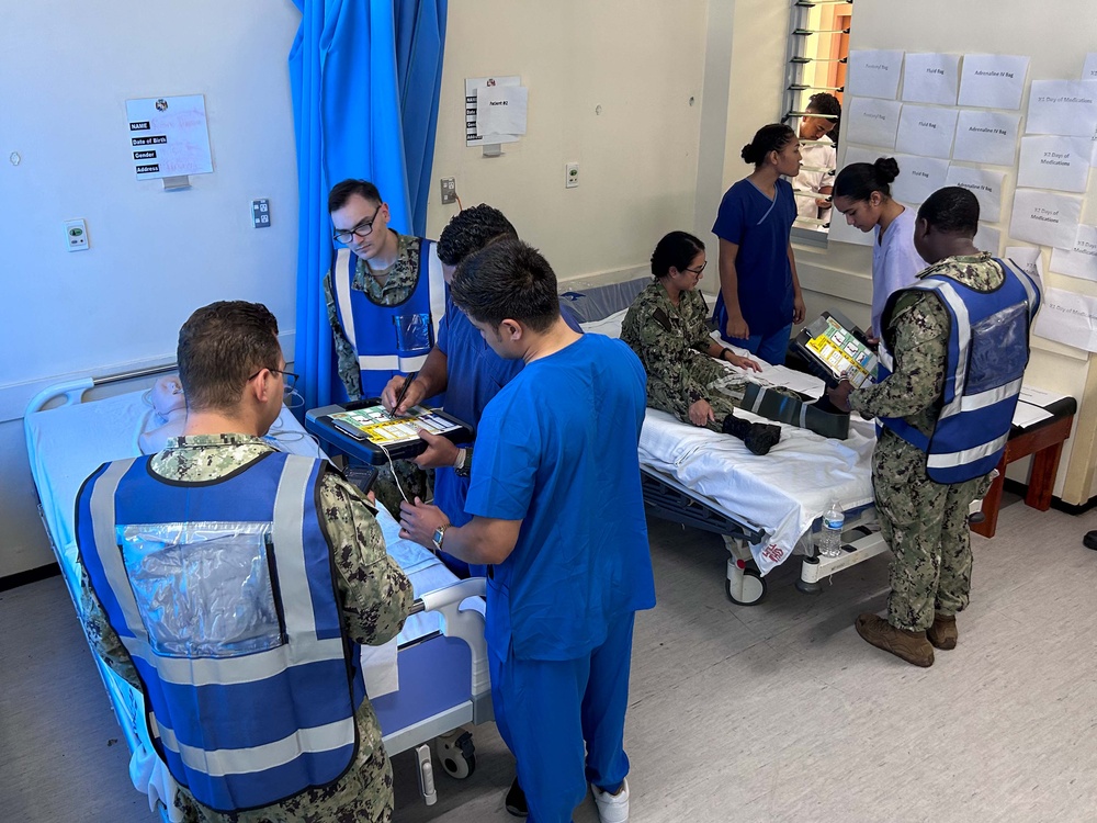 Pacific Partnership 2023: Vaiola Hospital Evacuation Exercise