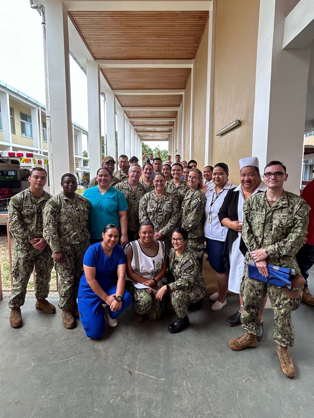 Pacific Partnership 2023: Vaiola Hospital Evacuation Exercise