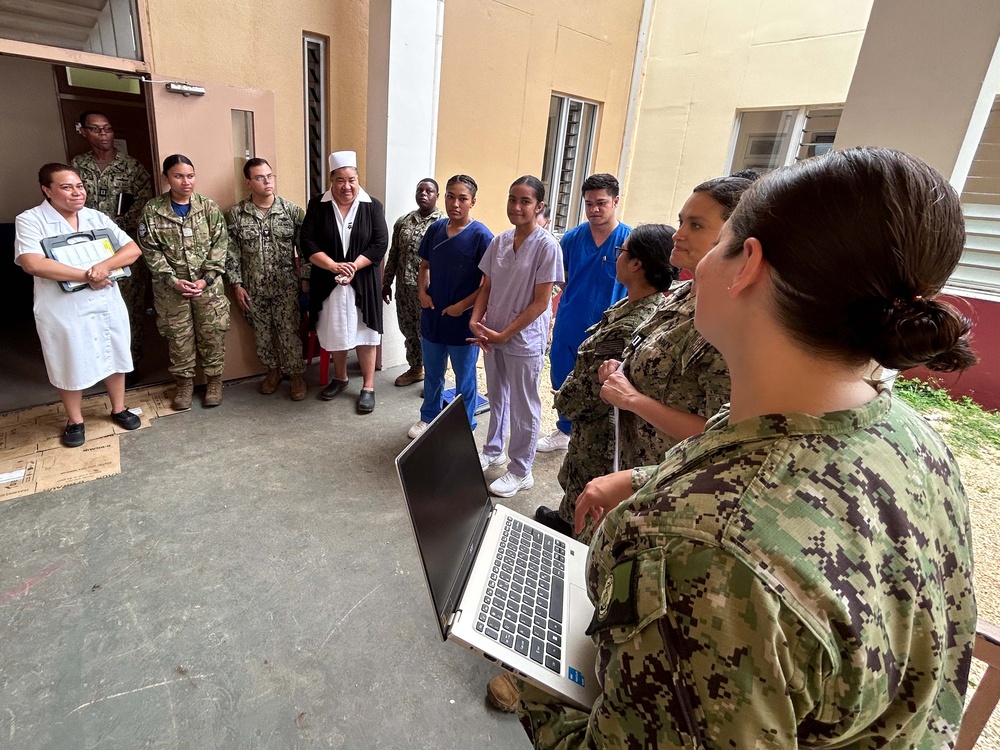 Pacific Partnership 2023: Vaiola Hospital Evacuation Exercise