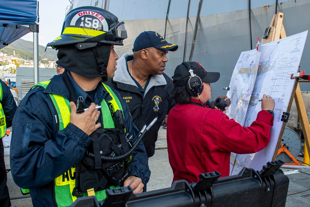 USS New Orleans Chapter 13 Fire Drill