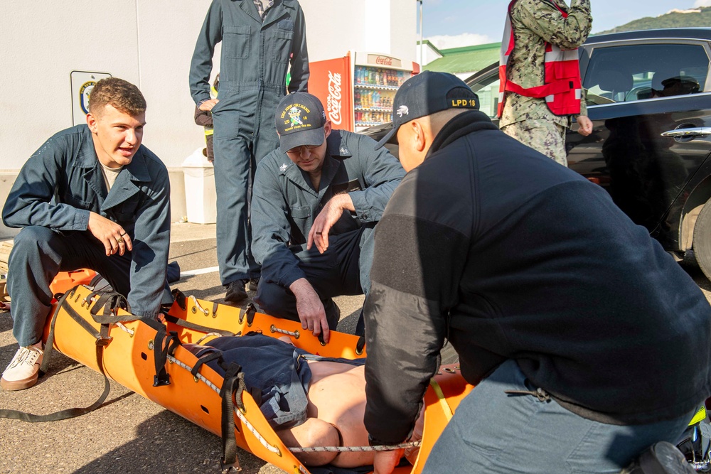 USS New Orleans Chapter 13 Fire Drill