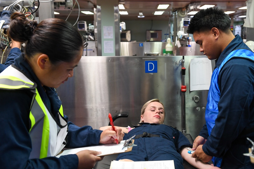 USNS Mercy Mass Casualty Exercise