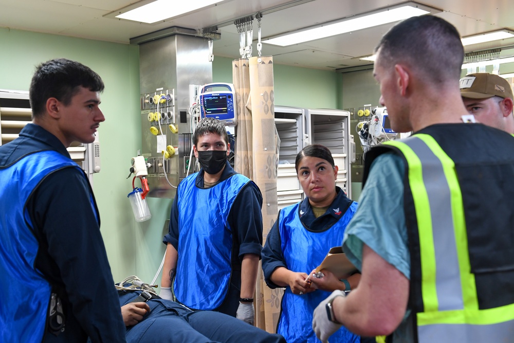 USNS Mass Casualty Exercise
