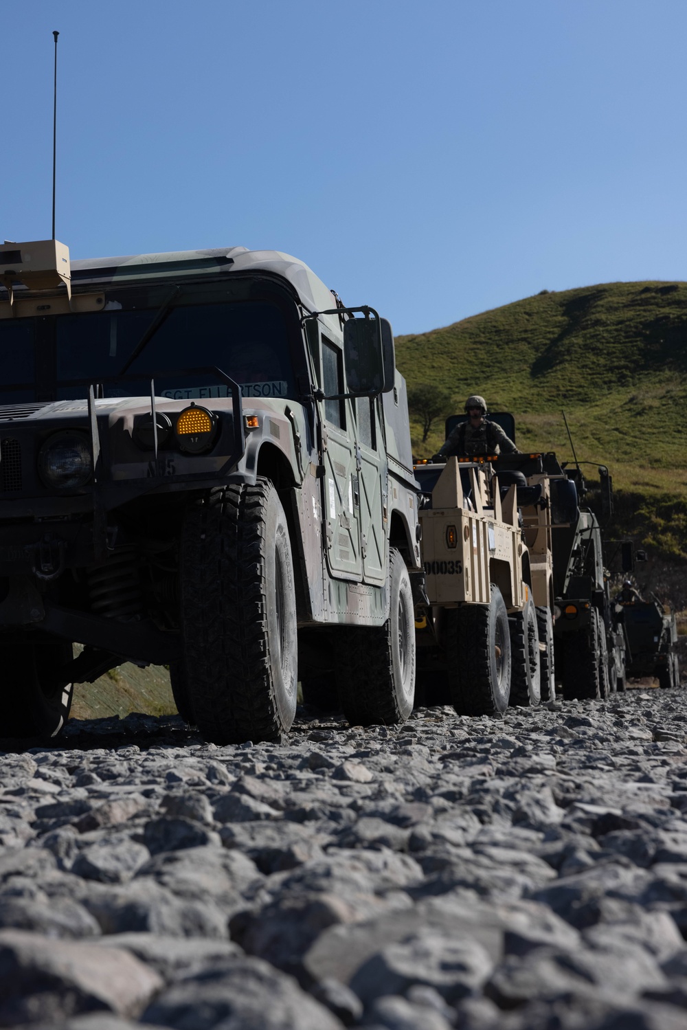 Resolute Dragon 23 FTX | 3d MARDIV, Army, JGSDF Conduct First Joint Bilateral Convoy on Hijyudai