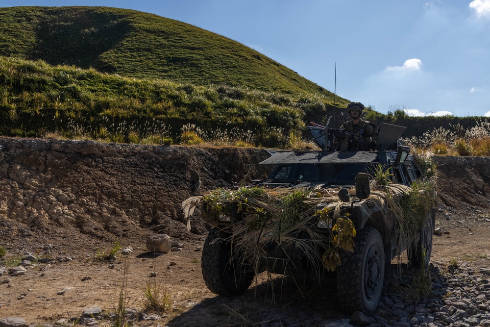 Resolute Dragon 23 FTX | 3d MARDIV, Army, JGSDF Conduct First Joint Bilateral Convoy on Hijyudai