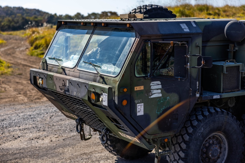 Resolute Dragon 23 FTX | 3d MARDIV, Army, JGSDF Conduct First Joint Bilateral Convoy on Hijyudai