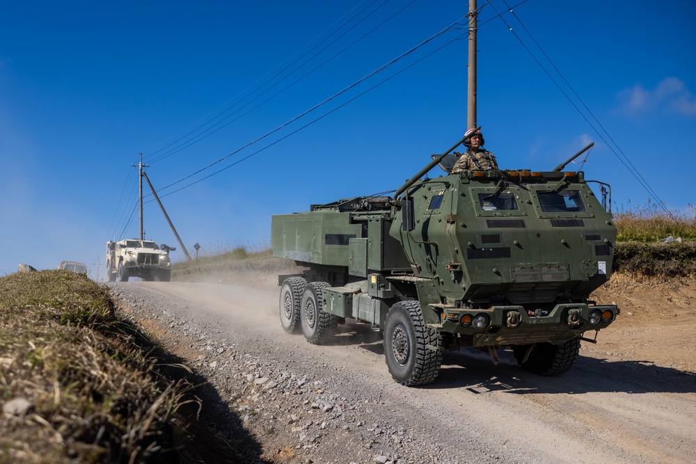 Resolute Dragon 23 FTX | 3d MARDIV, Army, JGSDF Conduct First Joint Bilateral Convoy on Hijyudai