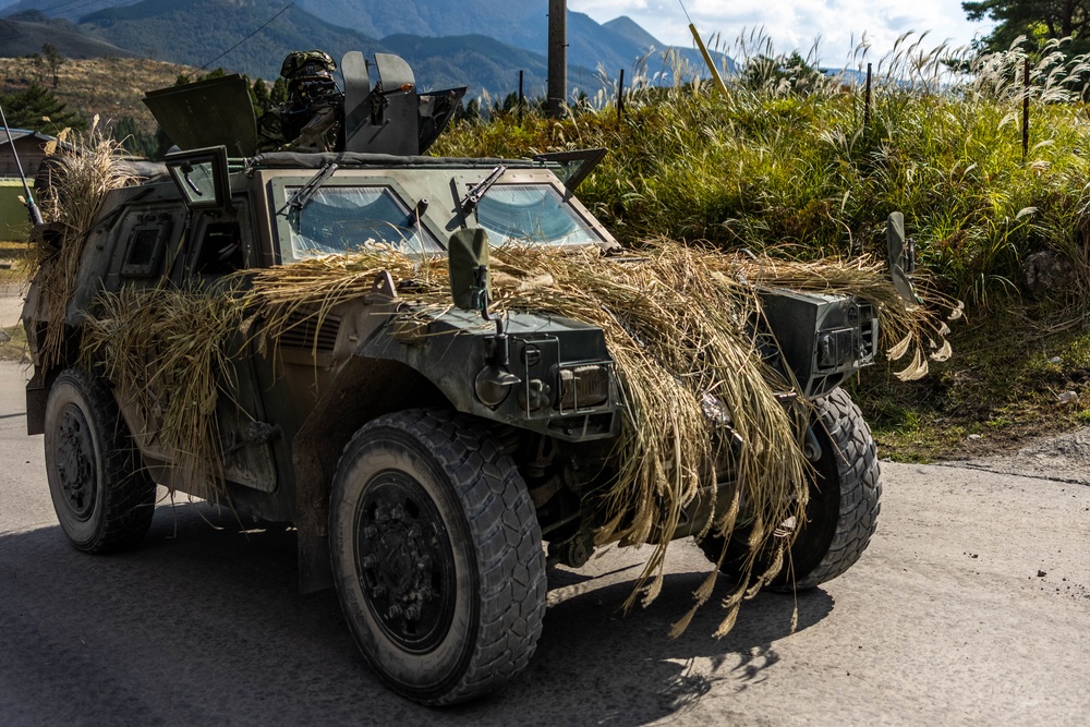 Resolute Dragon 23 FTX | 3d MARDIV, Army, JGSDF Conduct First Joint Bilateral Convoy on Hijyudai