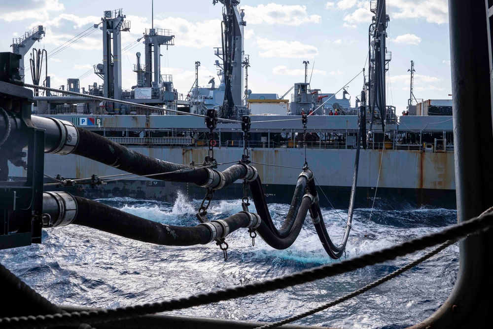 USS Carl Vinson (CVN 70) Sailors Conduct Fueling-at-Sea