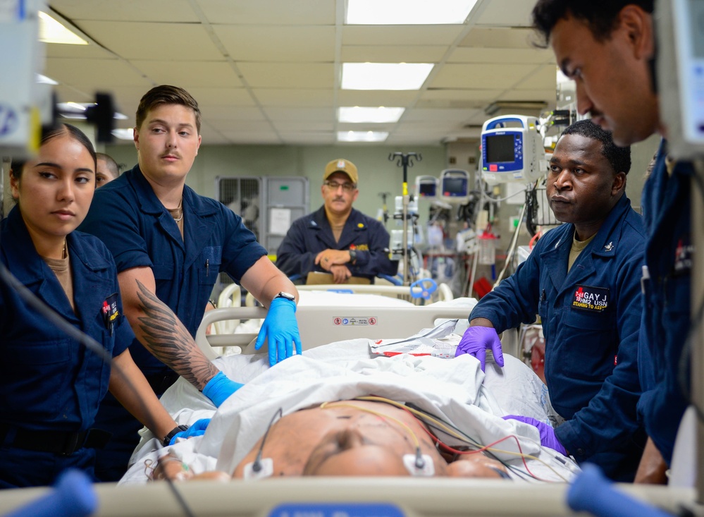 USNS Mercy Mass Casualty Exercise