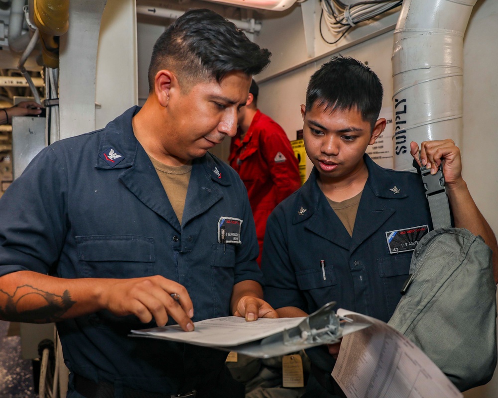 DVIDS - Images - USS Shoup conducts mission-oriented protective posture ...