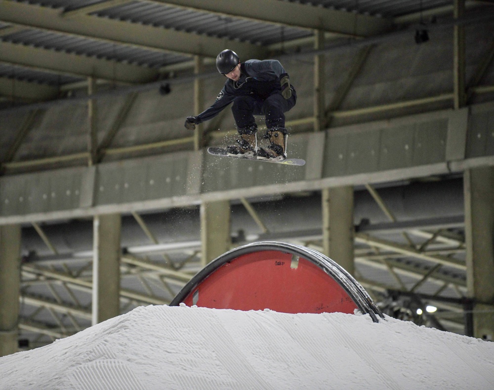 Airmen take on SnowWorld