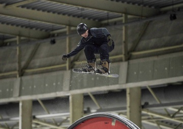 Airmen take on SnowWorld