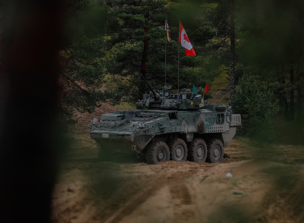 Task Force Marne troops train alongside NATO Allies during exercise Iron Spear