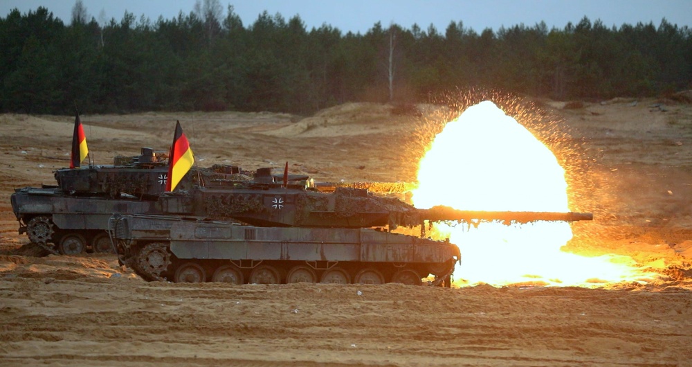 Task Force Marne troops train alongside NATO Allies during exercise Iron Spear