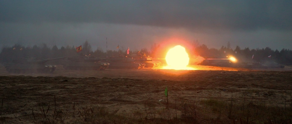 Task Force Marne troops train alongside NATO Allies during exercise Iron Spear