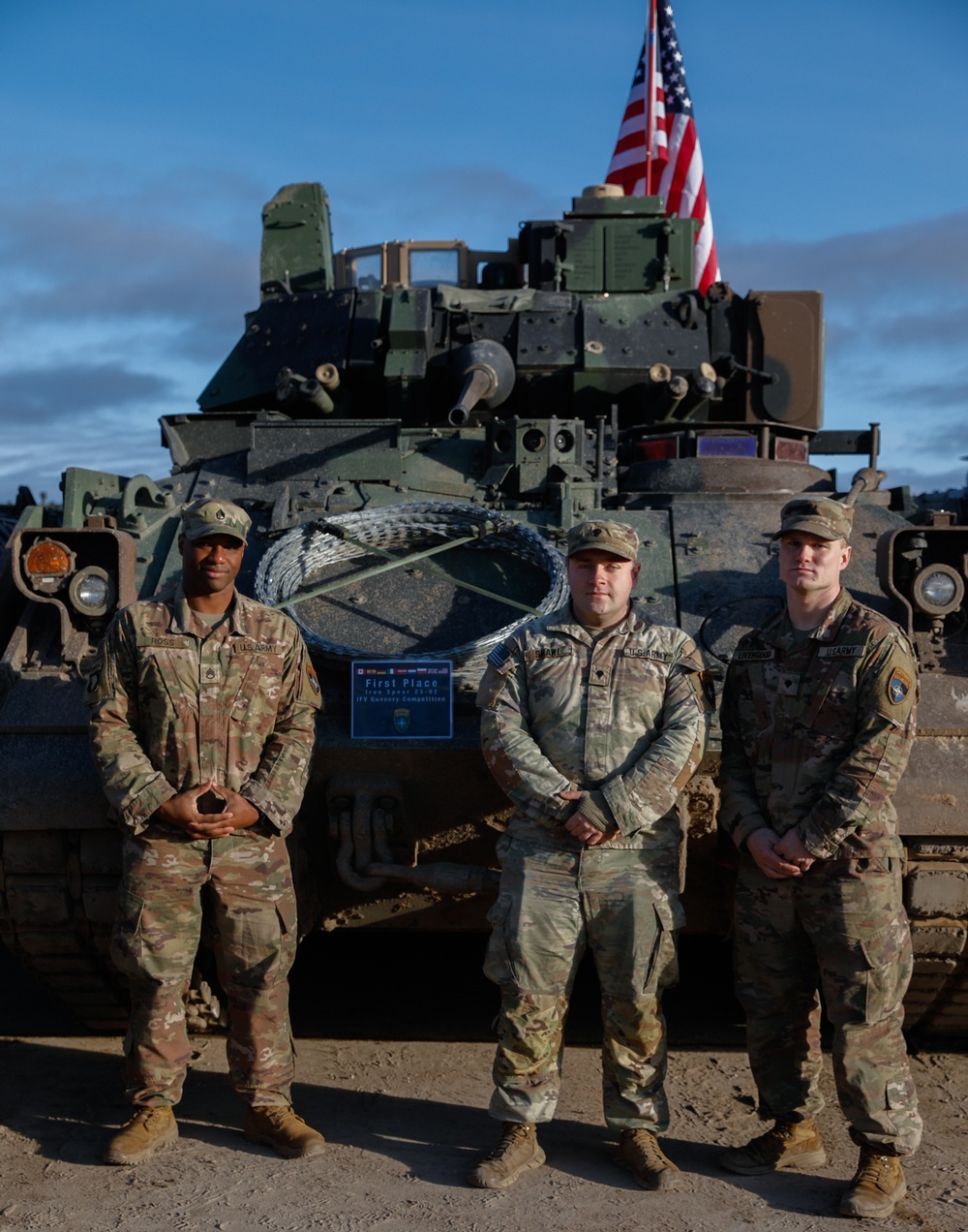 Task Force Marne troops train alongside NATO Allies during exercise Iron Spear