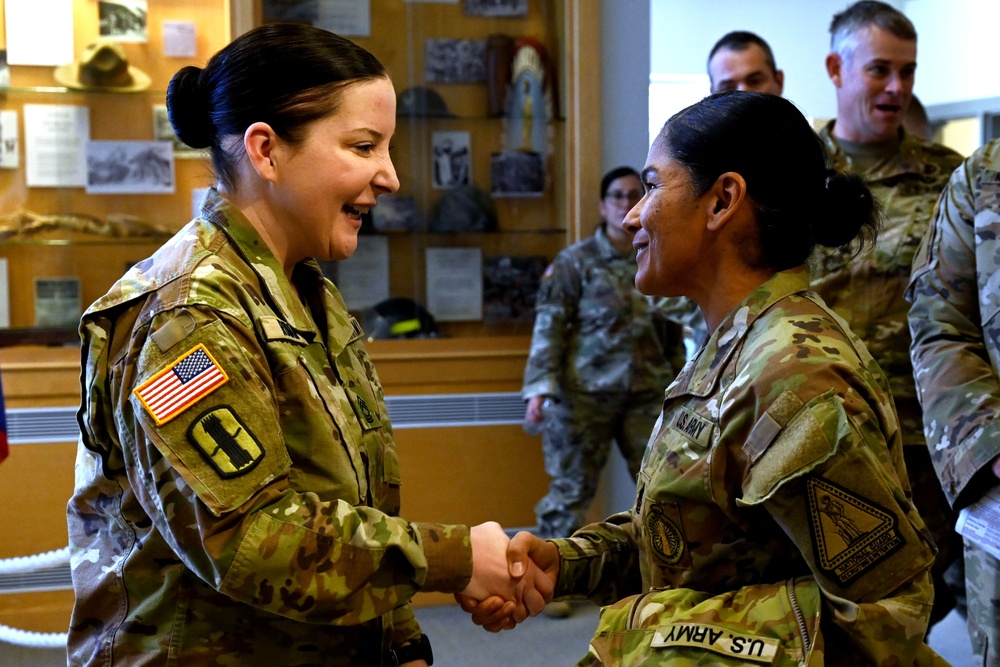 Career human resources Soldier promoted to master sergeant