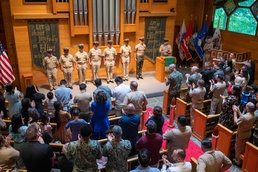 New Chief Petty Officers Pinned at Presidential Retreat Camp David