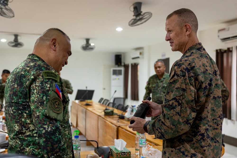 KAMANDAG 7: MRF-SEA, PMC 3rd Marine Brigade Commanders meet in Palawan