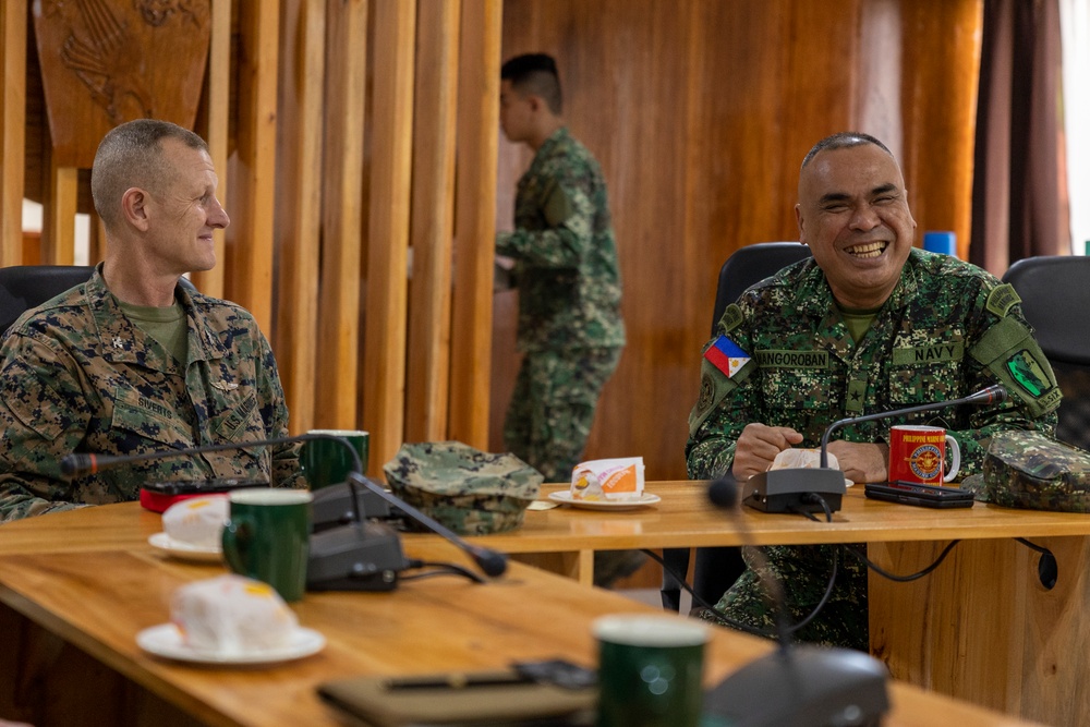 KAMANDAG 7: MRF-SEA, PMC 3rd Marine Brigade Commanders meet in Palawan