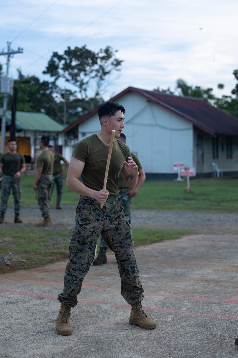 KAMANDAG 7: MRF-SEA Marines learn Stick Fighting with Philippine Marines