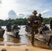 U.S., Brazilian soldiers conduct river and jungle movement to conduct mock-reconnaissance