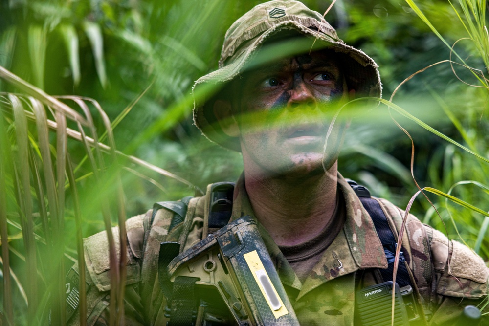 U.S., Brazilian soldiers conduct river and jungle movement to conduct mock-reconnaissance