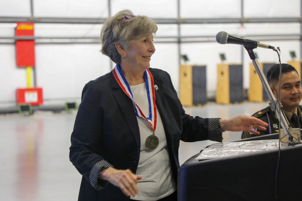 Wanda Jewell Inducted into the USAMU Hall of Fame