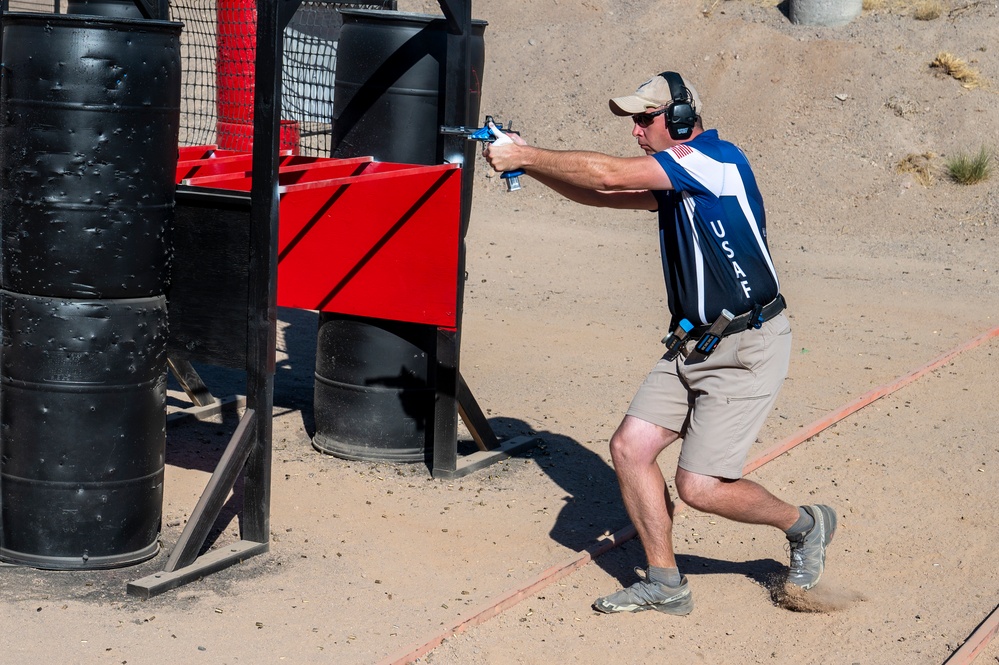 USAF Action Shooting Team Mesa competition 2023