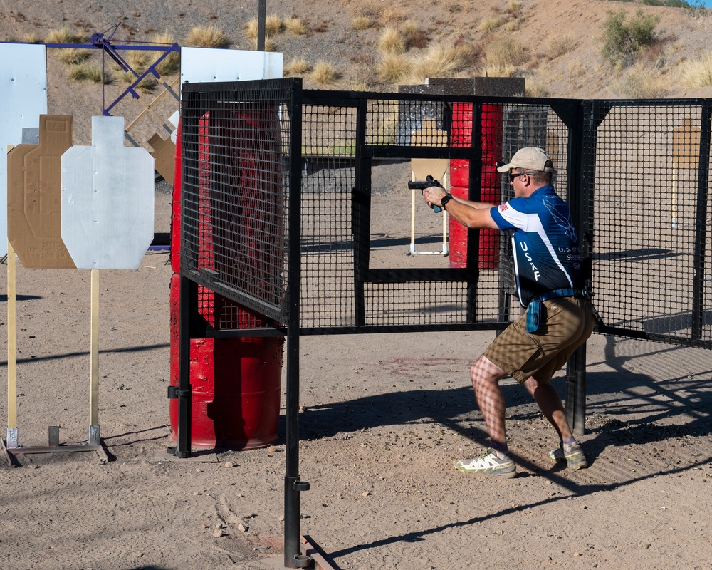 USAF Action Shooting Team Mesa competition 2023