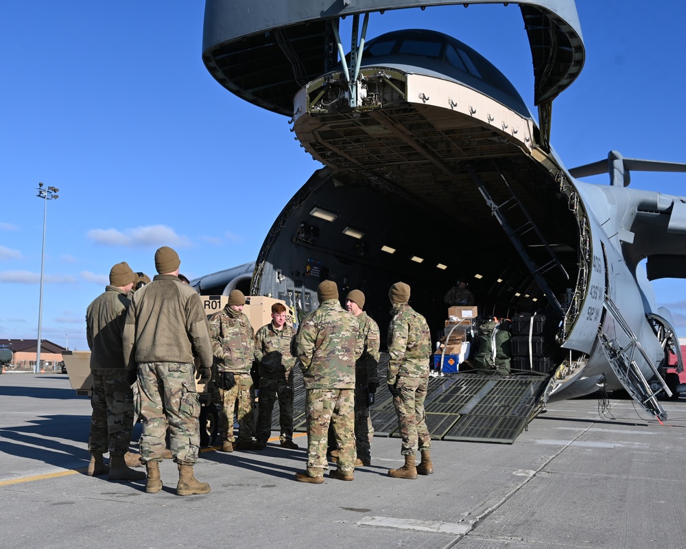 U.S. Air Force Airmen of the 119th Wing departed for an exercise