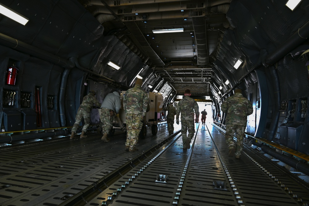 U.S. Air Force Airmen of the 119th Wing departed for an exercise