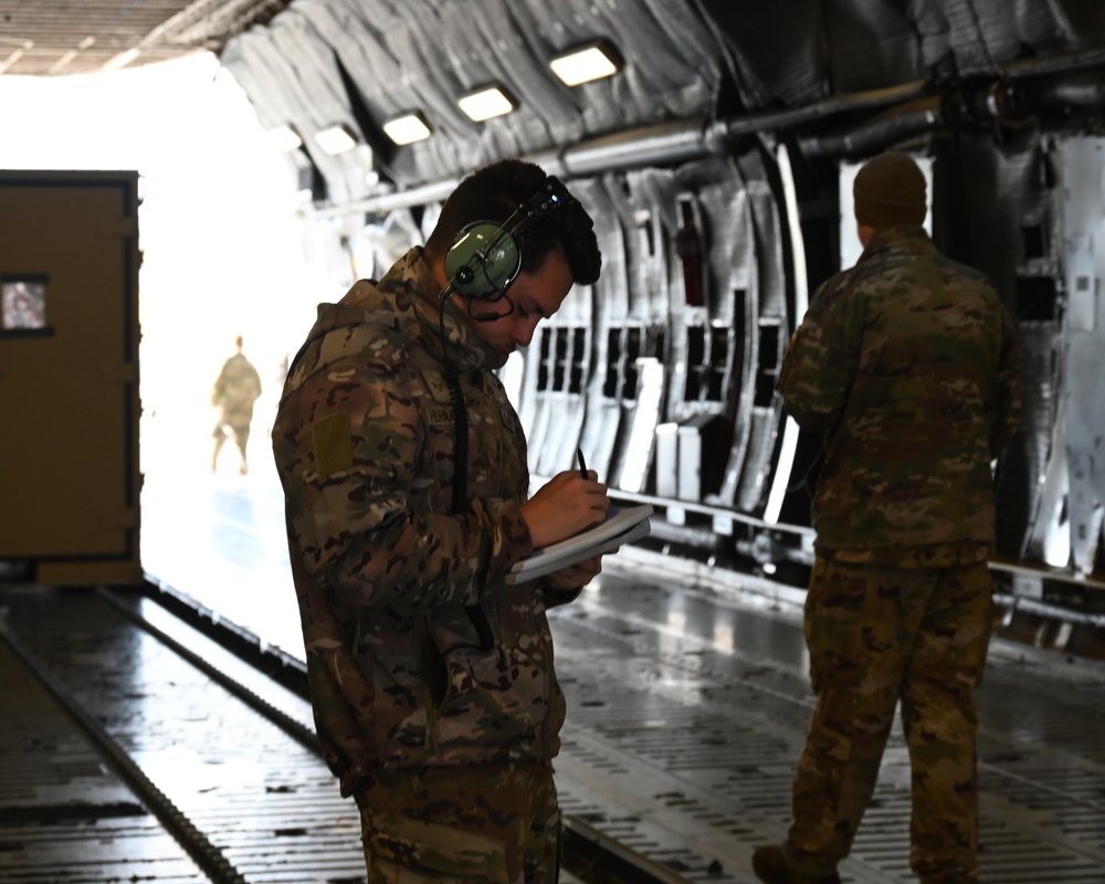 U.S. Air Force Airmen of the 119th Wing departed for an exercise