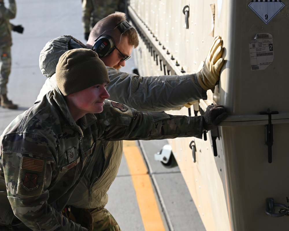 U.S. Air Force Airmen of the 119th Wing departed for an exercise