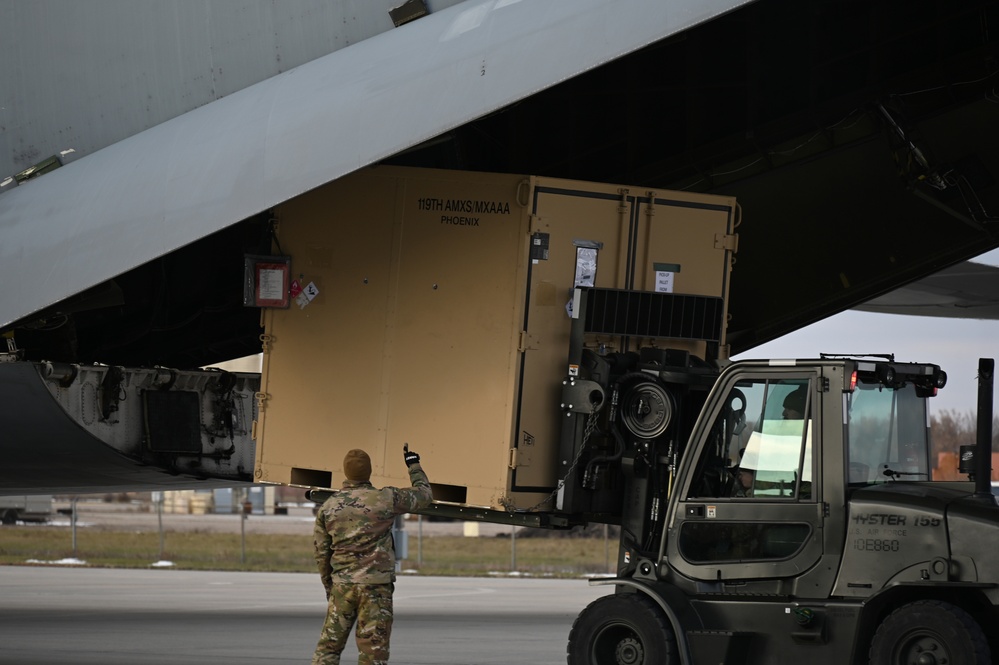 U.S. Air Force Airmen of the 119th Wing departed for an exercise