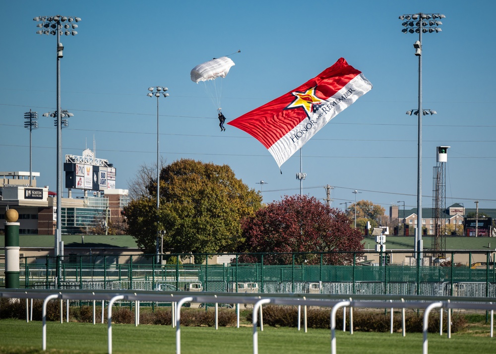 Program honors family of fallen at Churchill Downs