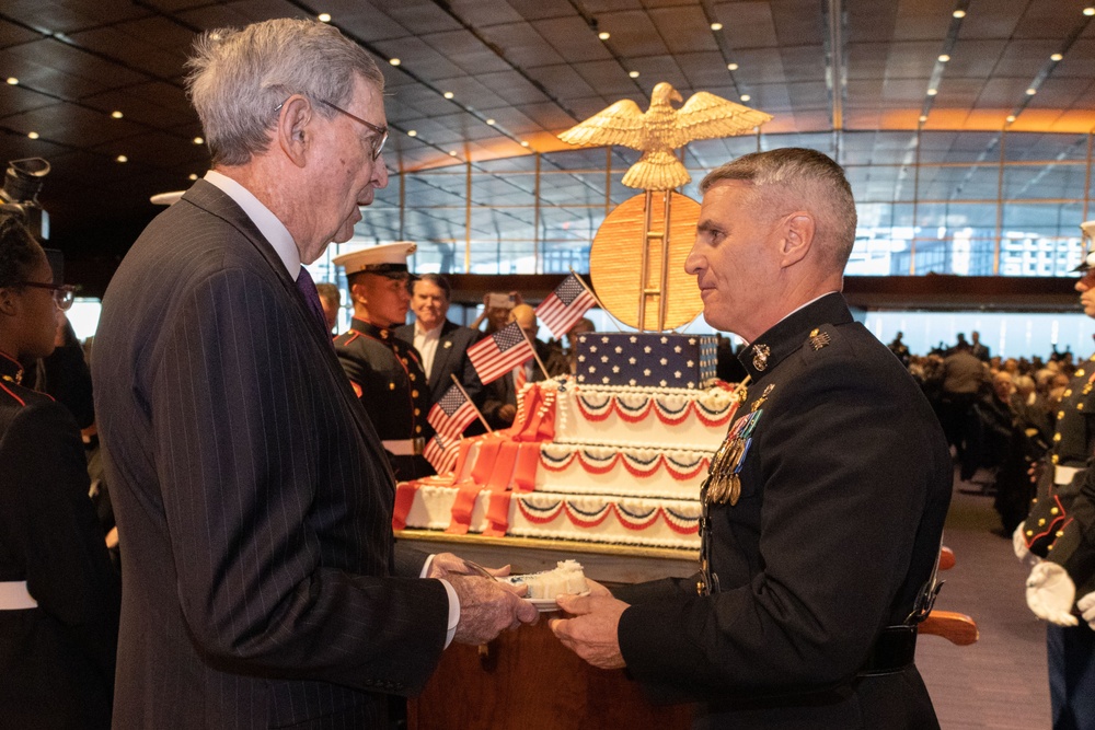 Gen. Mahoney Attends the Semper Fi Society of Boston's 248th Marine Corps Birthday Celebration