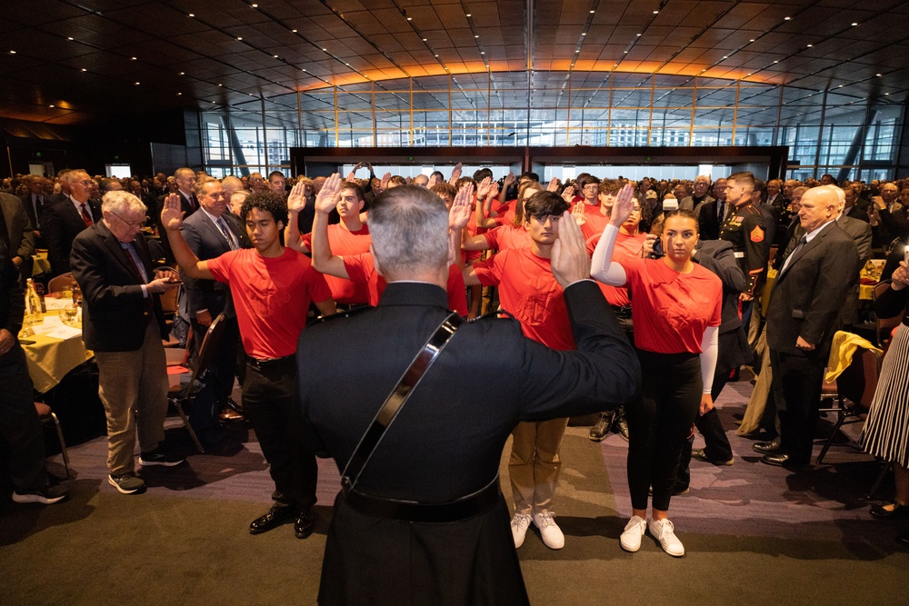 Gen. Mahoney Attends the Semper Fi Society of Boston's 248th Marine Corps Birthday Celebration