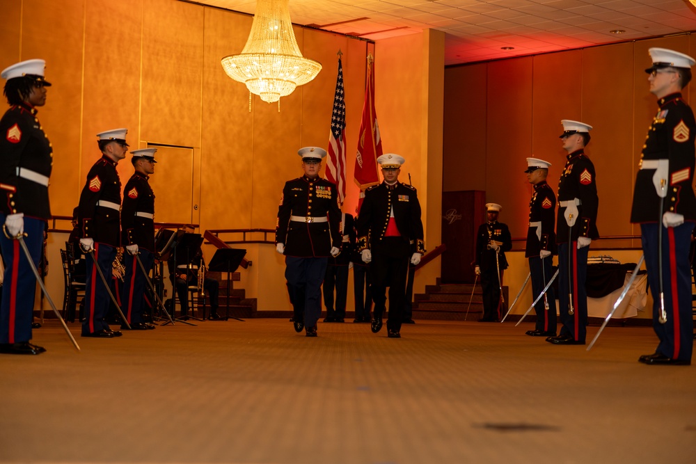 1st Network Bn. celebrates the 248th Marine Corps Birthday Ball