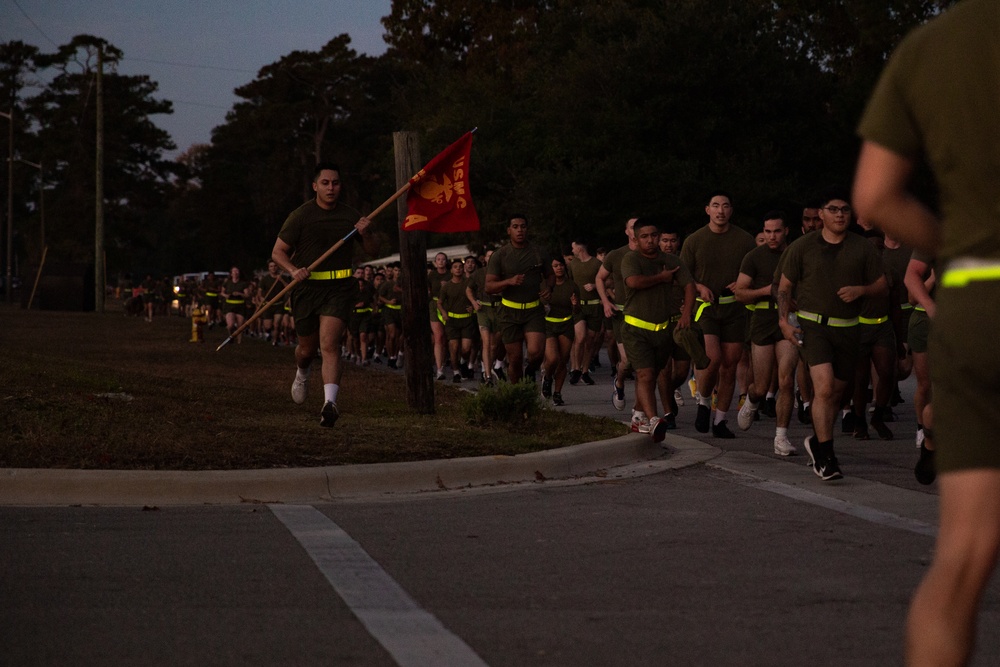 MCIEAST-MCB Camp Lejeune Headquarters and Support Battalion Run