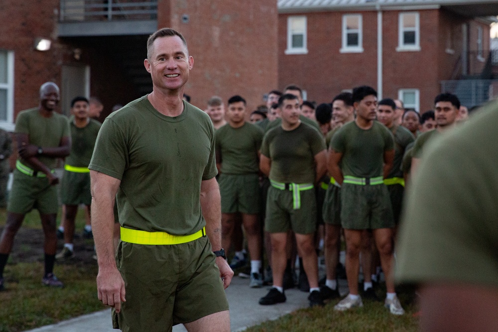 MCIEAST-MCB Camp Lejeune Headquarters and Support Battalion Run